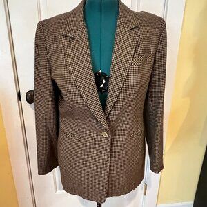 Chelsea Campbell 100% Wool Vintage Blazer Size 8